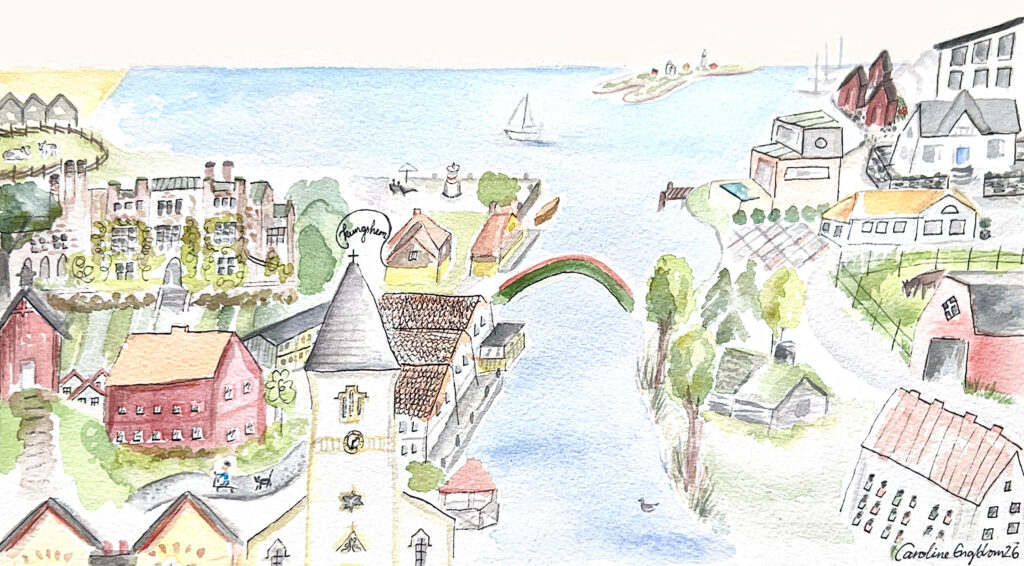 illustration av kungsbacka